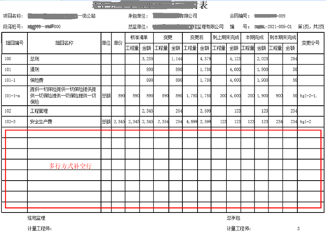 帶有自動換行單元格的報表怎麼補空行